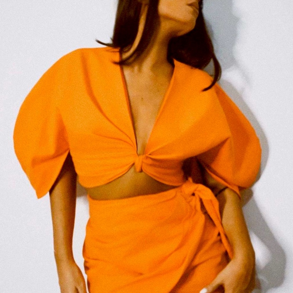 Significant other orange top size M never worn